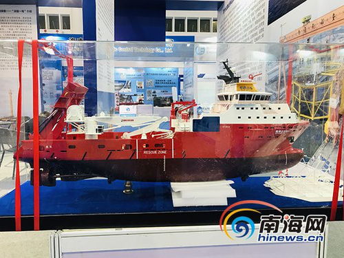 深海逐夢，中國力量閃耀 武昌船舶重工集團(tuán)攜深水三用工作船亮相海南國際海洋產(chǎn)業(yè)博覽會